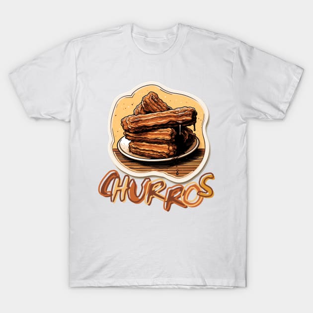 vintage churros T-Shirt by Micapox